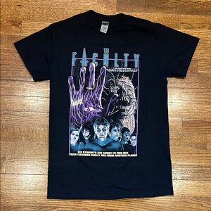 “The Faculty” Black Unisex Graphic T-Shirt - Size Small, NWOT